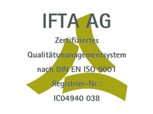 IFTA AG DIN EN ISO 9001 Ruhrmedic
