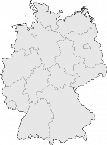 CC BY-SA 2.0 de https://commons.wikimedia.org/wiki/File:Karte_Deutschland.svg#/media/File:Karte_Deutschland.svg